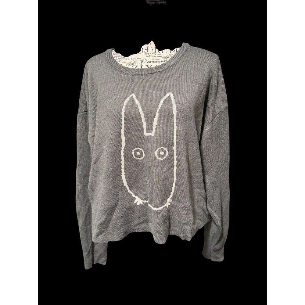 Studio Ghibli My Neighbor Totoro Women's XL Gray Sweater Her Universe Whimsical